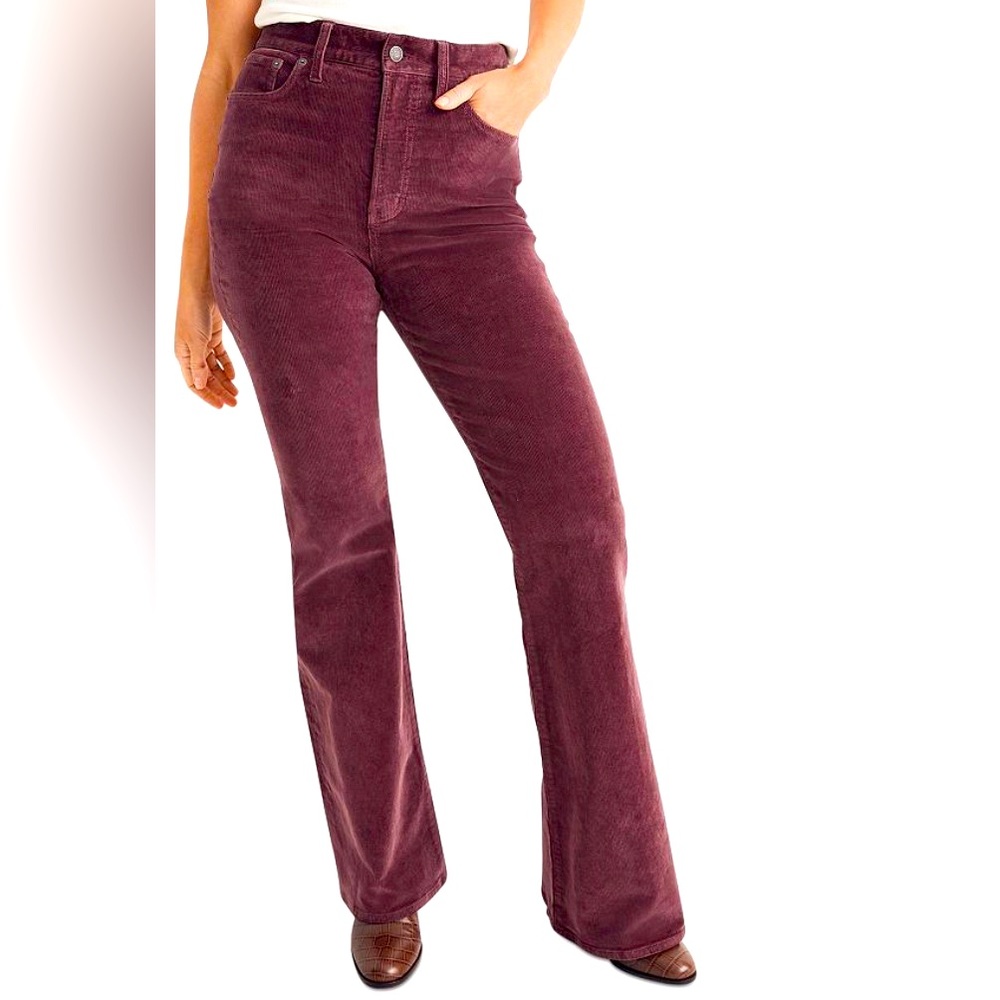 Madewell perfect vintage flare corduroy pants